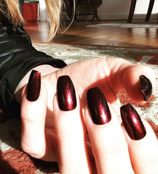 Burgundy Nails: 45 Nail Designs For Different Shapes & Shopping Ideas