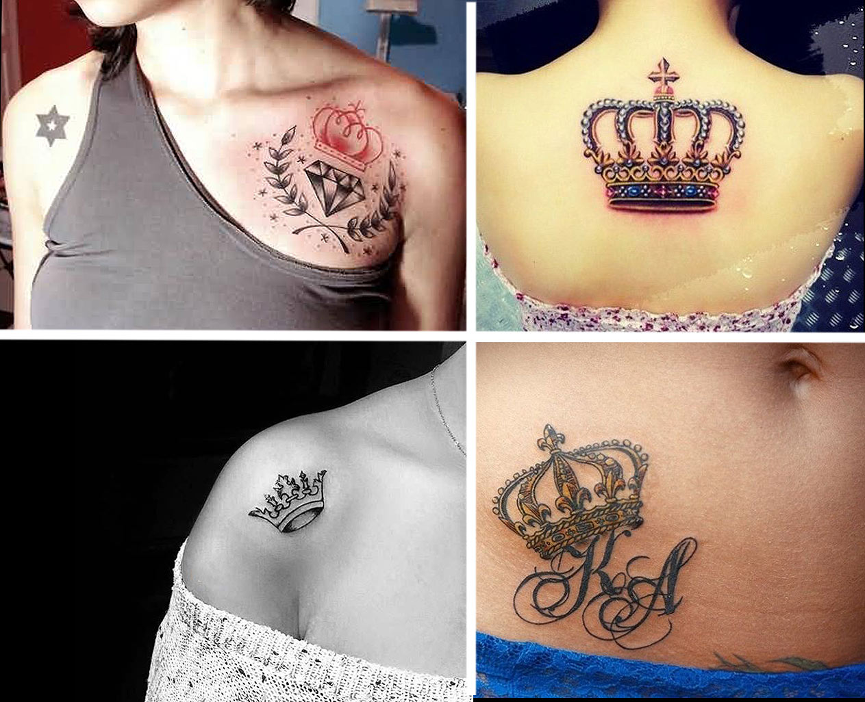 womens-ladies-crown-tattoos-couple-attoos-girl-crown-princess-tattoos