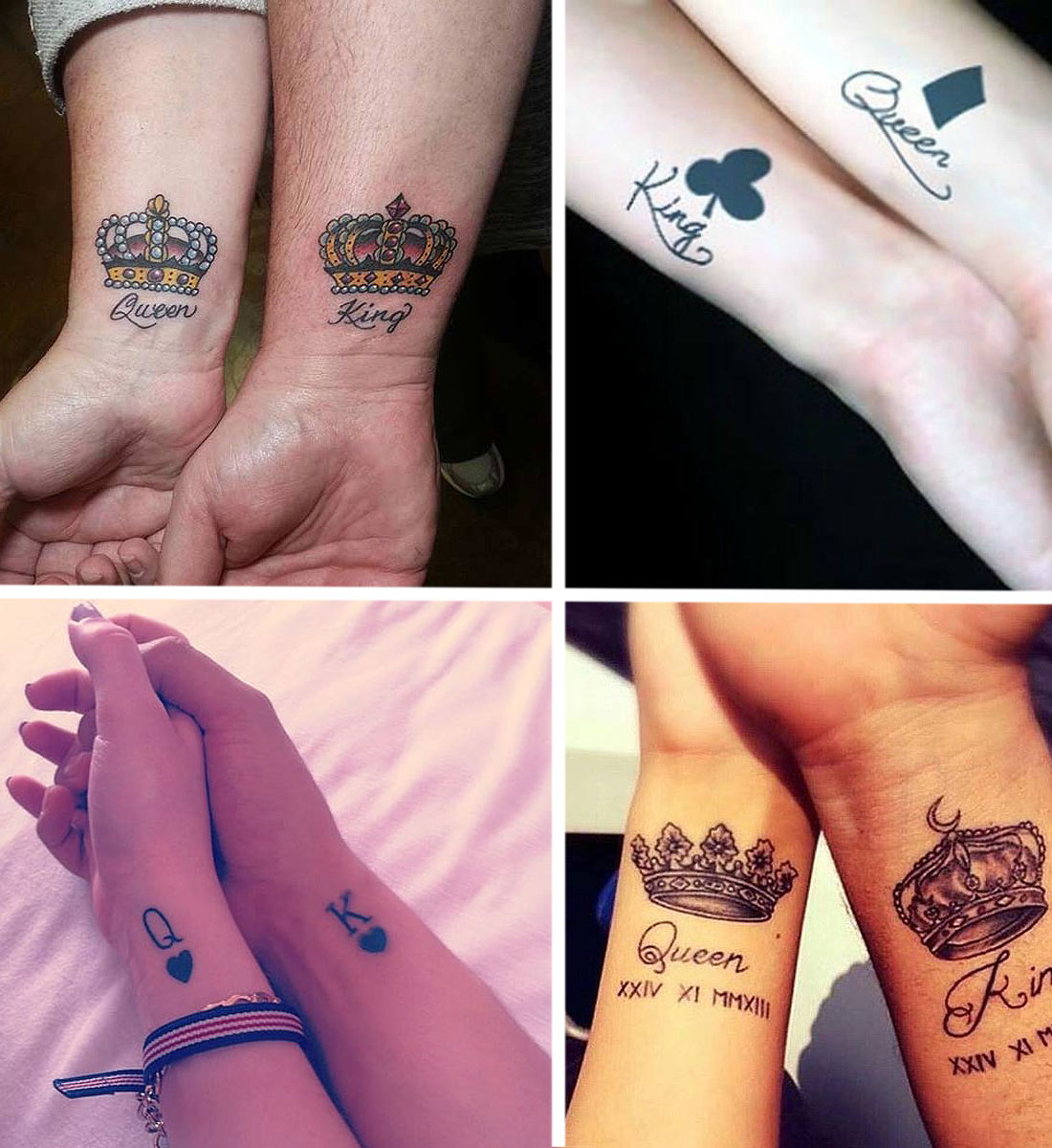 wrist-tattoos-couple-ling-queen-tattoos-latest-trends