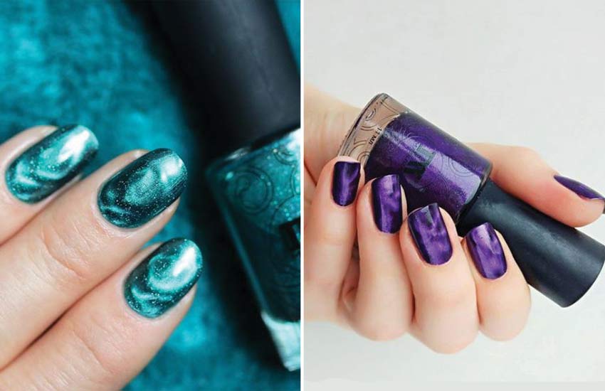 latest-fashion-nail-art-trends-2018-magnetic-nails-polish-paint