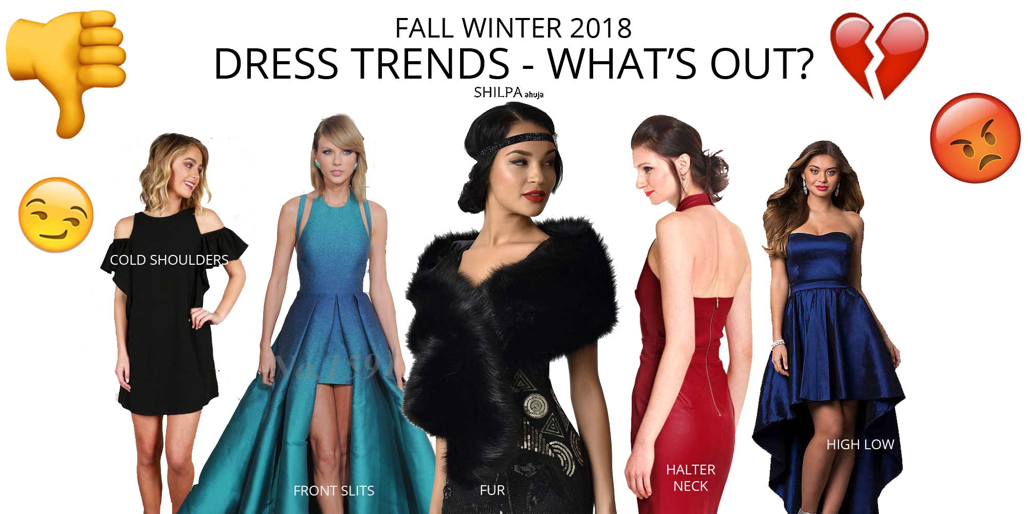 dress-trends-whats-out-fall-winter-2018-fw18-cold-shoulders-frontslit