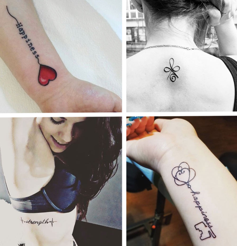 happiness-strength-tattoo-ides-for-women-latest-tattoos