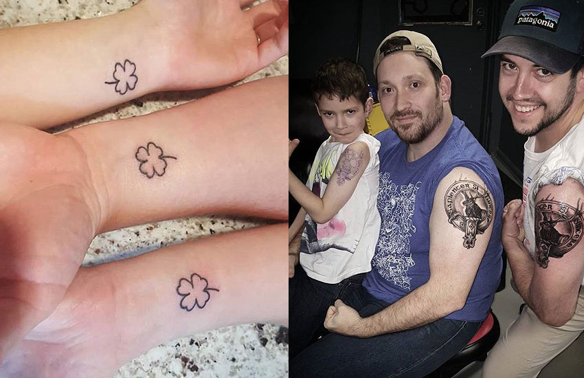 matching family tattoos latest cute little tattoo ideas for women
