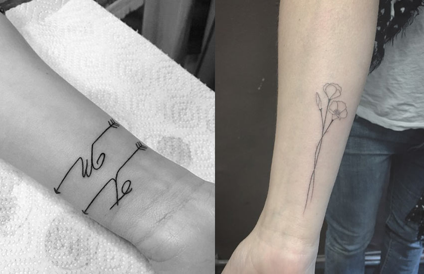 Tollitt Tattoo - Some cute thin line tattoos from this... | Facebook