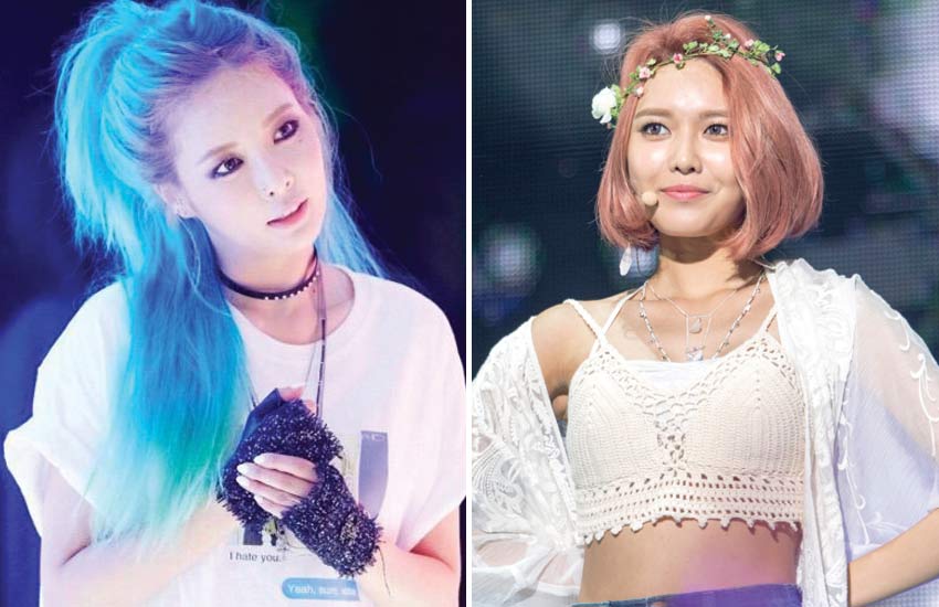 korean-kpop-idol-fashion-(6)-hyuna-sooyoung-choker-flower-crown-accessories