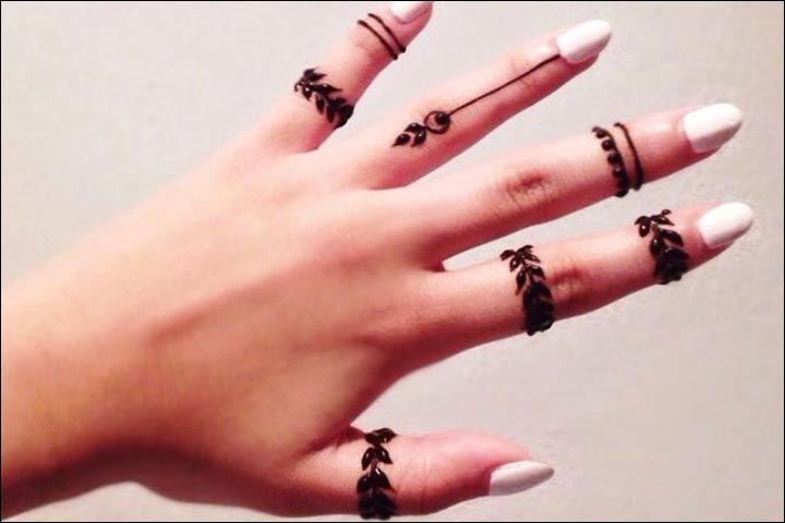 easy, small and beautiful mehndi design patch or tattoo - YouTube