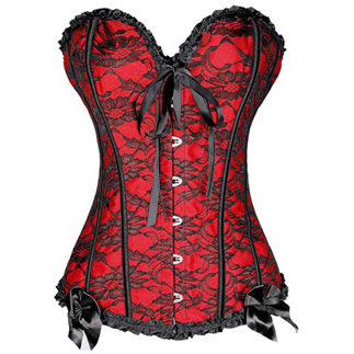 bustier-red- penguin-fashion-words-terminology-vocabulary-glossary