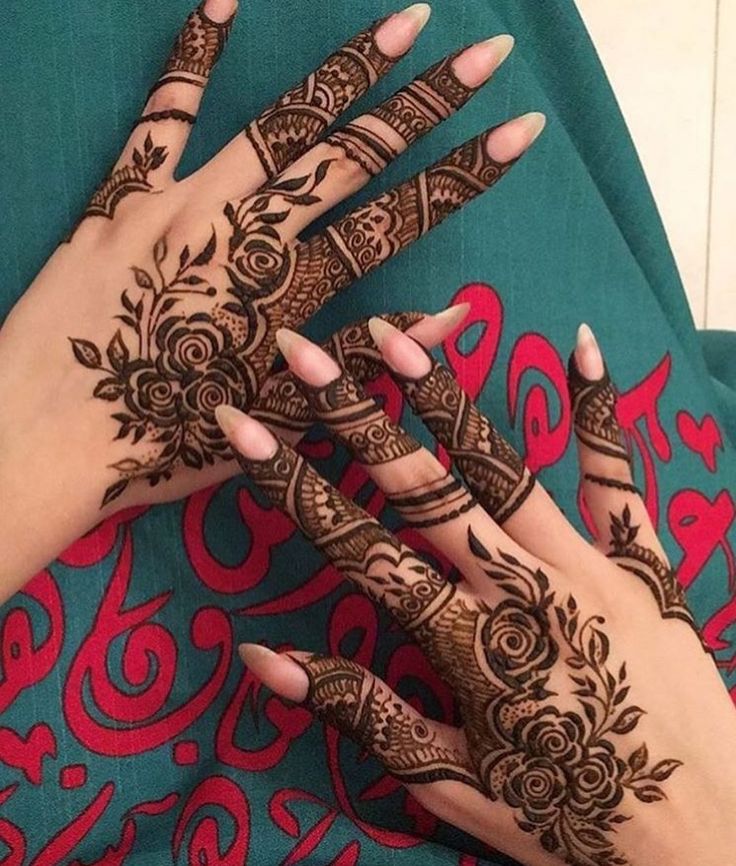 henna via pinterest-latest-rose-design-mehendi-trends-fashion-style-back-side-hands