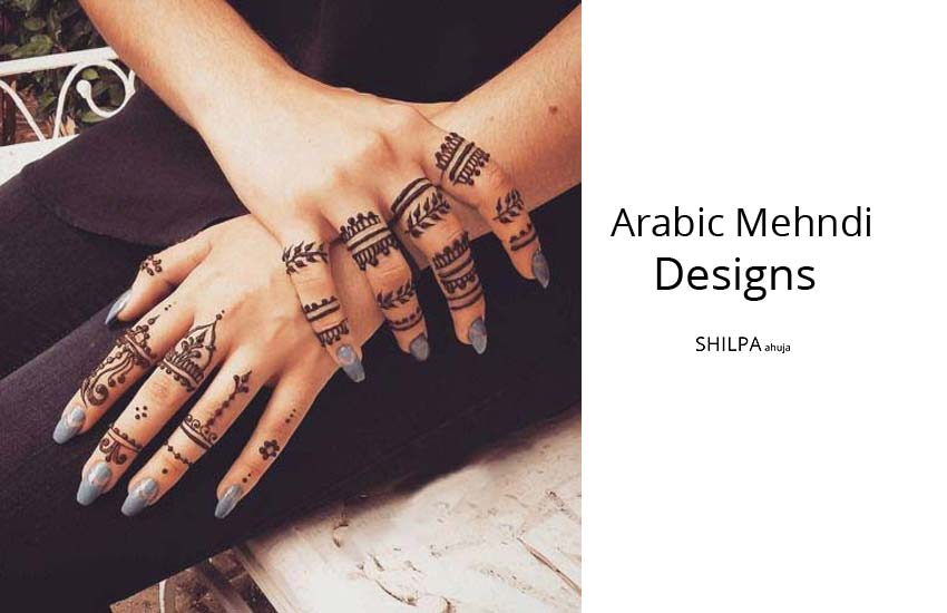 latest-Arabic Mehndi Design-trends-colored-mehendi-types-of-designs-wedding-occasions
