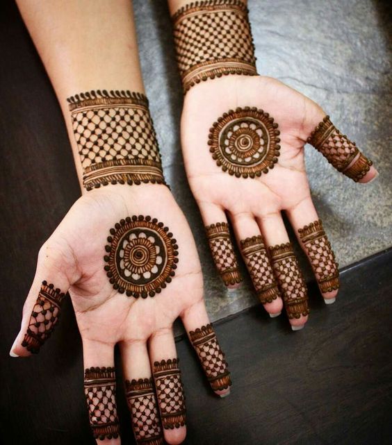 Arabic Mehndi Designs on front and back side of hand | New Fashion Design