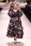 Dolce Gabbana spring summer 2019 ss19 milan fashion week 86 ruffle dress