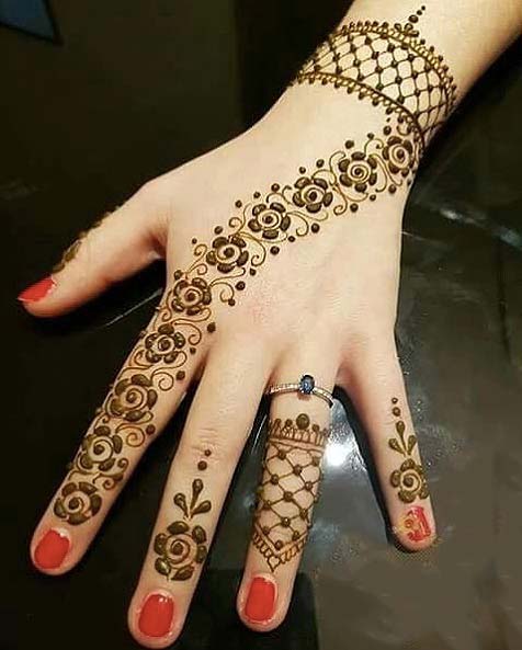 Beautiful collection of mehndi designs | Top jewellery mehndi designs for  back hand 2020 - YouTube