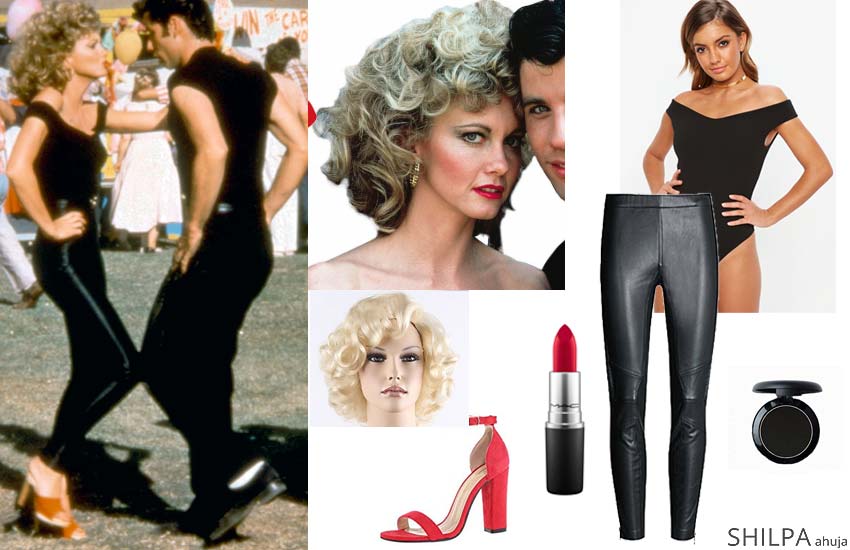 hollywood themed costume ideas sexy iconic grease