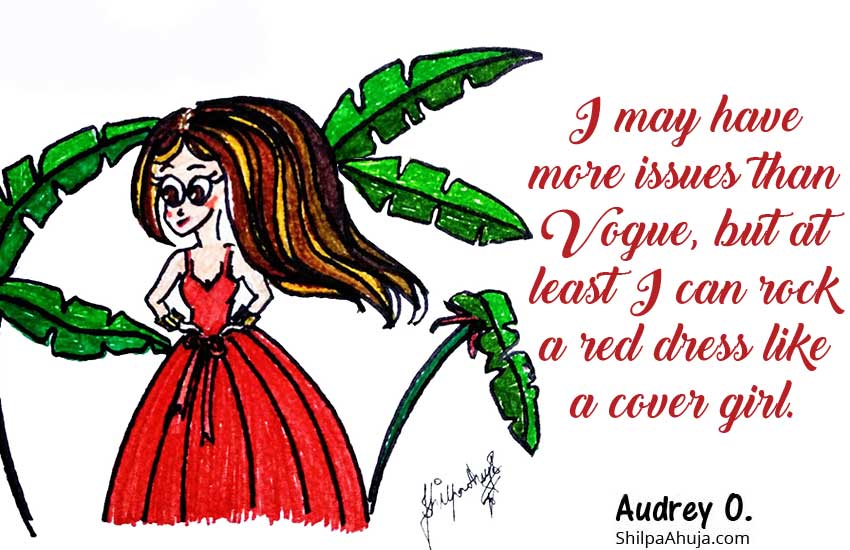 Audry Hepburn Quotes Red Dress. QuotesGram