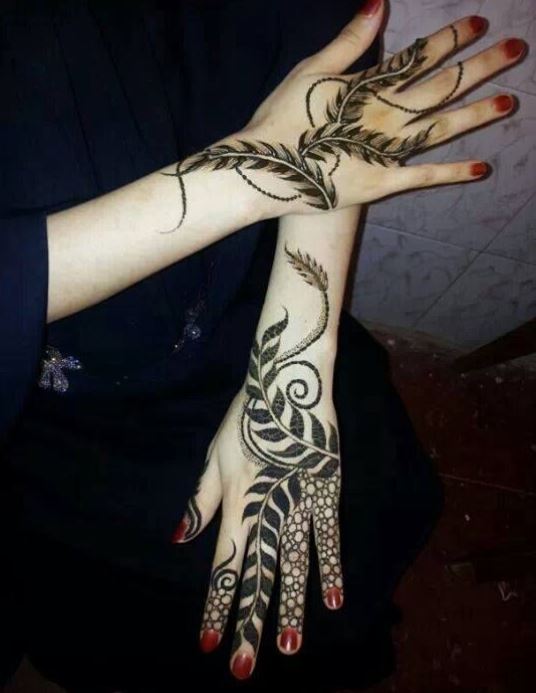 Latest Mehendi Designs Beautiful Trends for Girls (29)