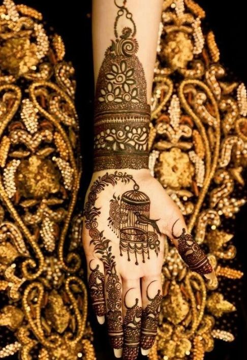 Latest Mehendi Designs Beautiful Trends for Girls (54)