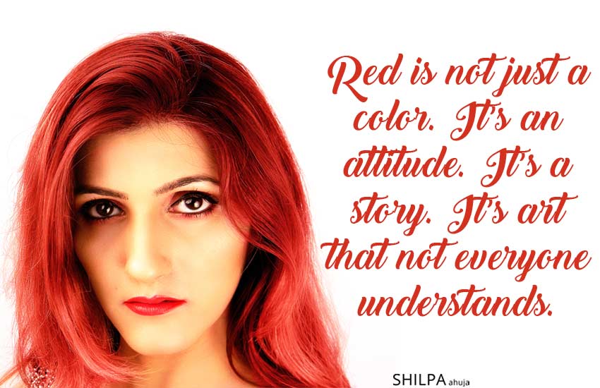 Red Dress Quotes for Instagram 2