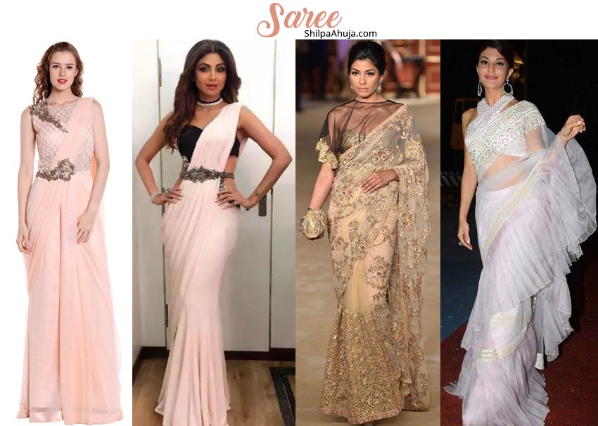 How to Dress for College Farewell girls saree