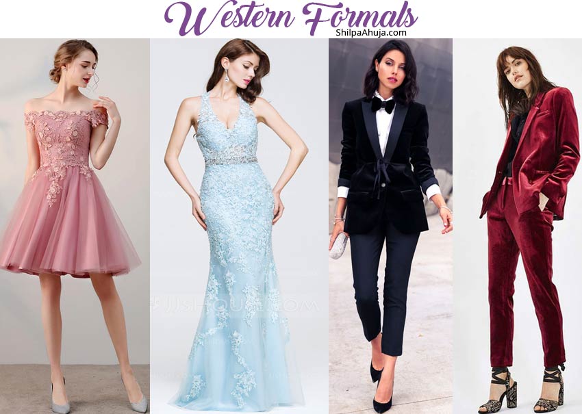 best dress for farewell party female western-formals