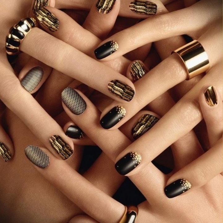 new nail art designs ideas trends 2019 noir theme