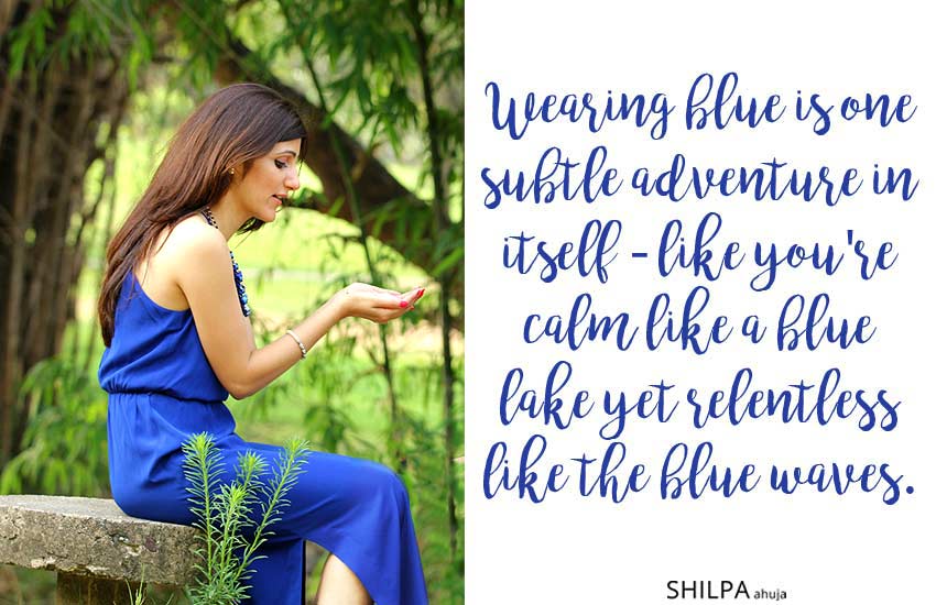 outfit-captions-for-Instagram-blue-dress-quotes-thoughts-beautiful-