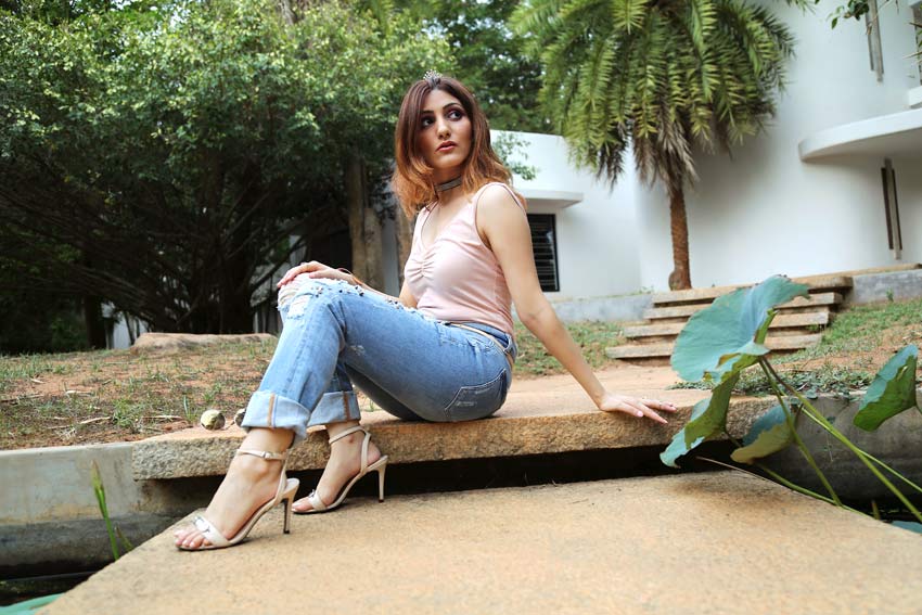 shilpa ahuja Ripped Jeans Outfit for Summer Glam Street Style Look in Bodysuit