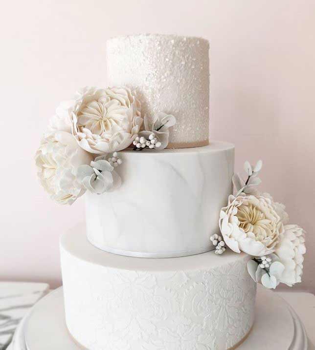 What's your wedding cake style? Contemporary meets tradition with new cakes  from Rosalind Miller - English Wedding