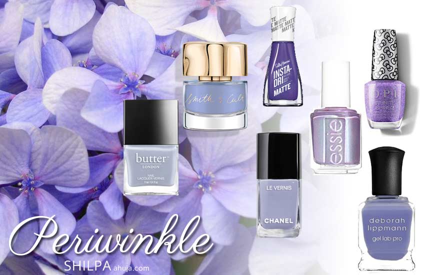 popular nail-polish-color-trends-fall-2019-winter-2020-periwinkle