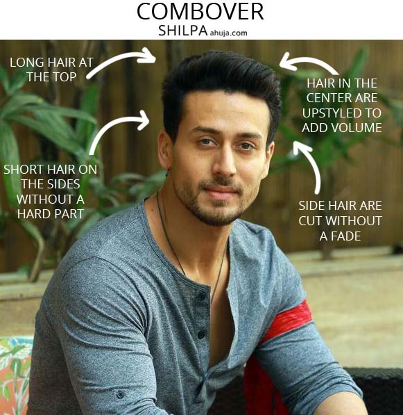 INDIAN MALE HAIRCUTS 2020 HAIRSTYLE COMBOVER Tiger-Shroff