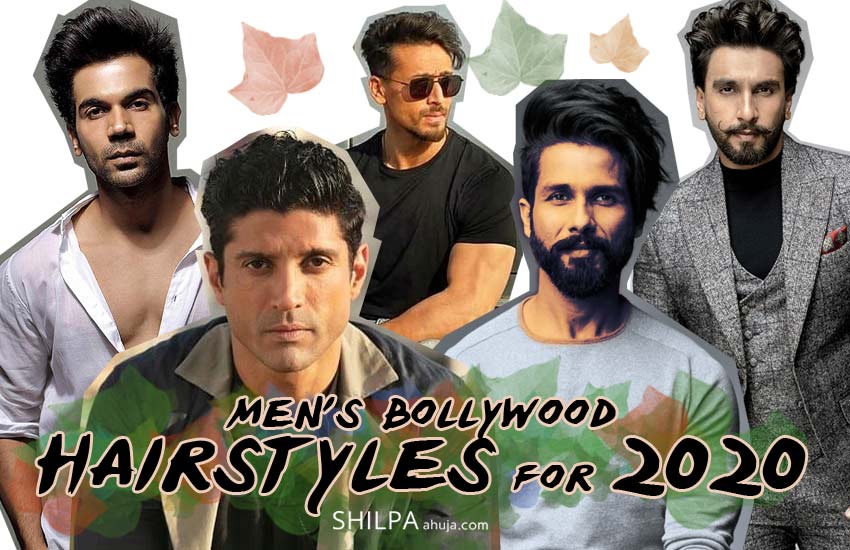 Male Bollywood Celebrity Hairstyles top popular 2020
