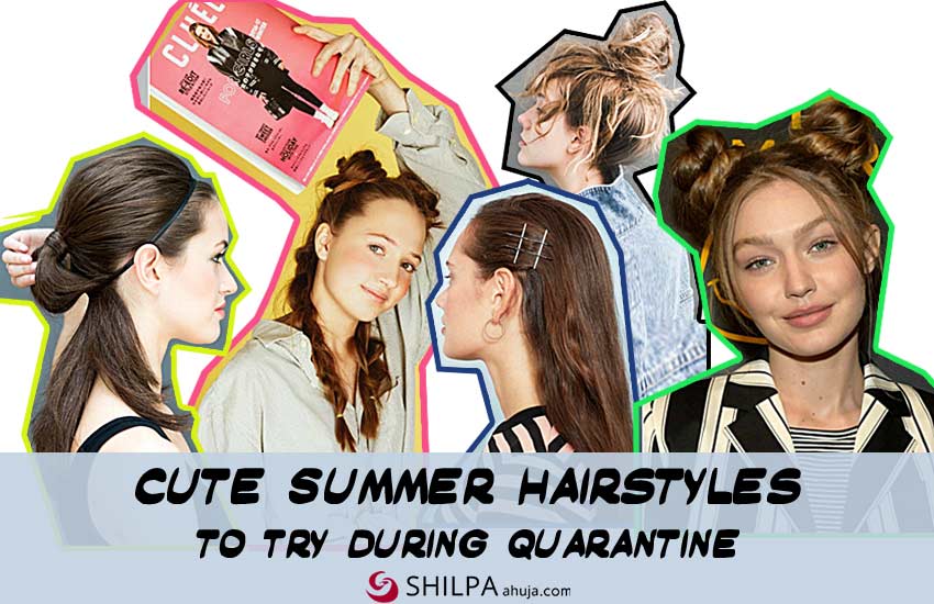 Cute-summer-hairstyles-quarantine-lockdown-hairdo