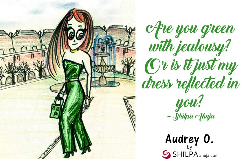 Audrey-O-green-dress-quotes-for-instagram