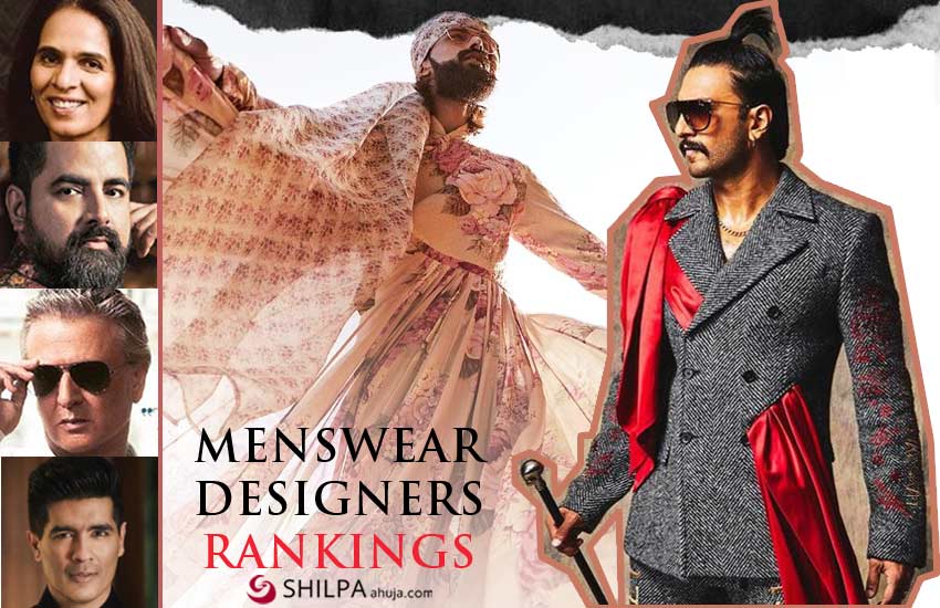 Top Indian Menswear Fashion Designers Industry Rankings