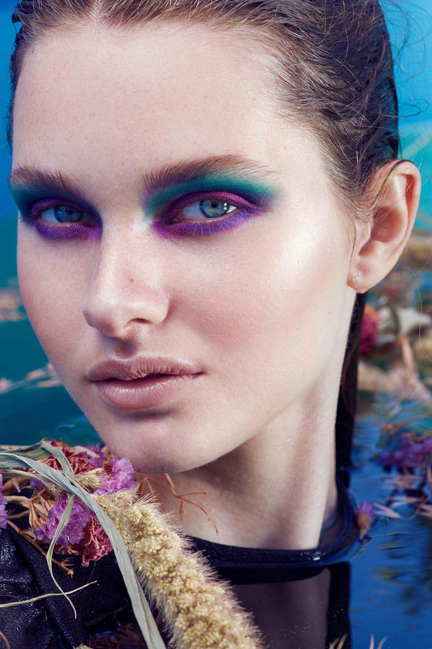 makeup editorial bold beauty looks unique eyeshadow